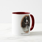 Englischer Springerspaniel-Kaffee-Tasse Tasse (VorderseiteRechts)