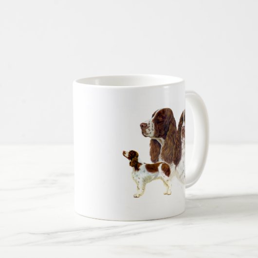 Englischer SpringerSpaniel Kaffeetasse (VorderseiteRechts)