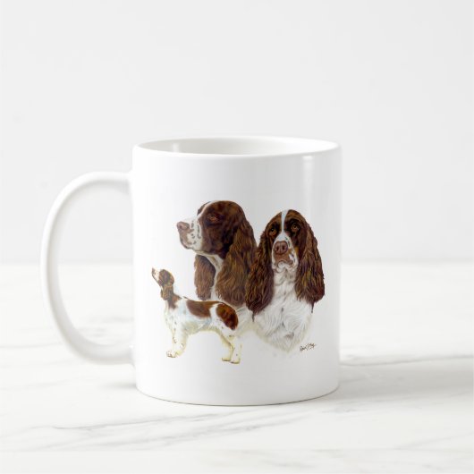 Englischer SpringerSpaniel Kaffeetasse (Links)