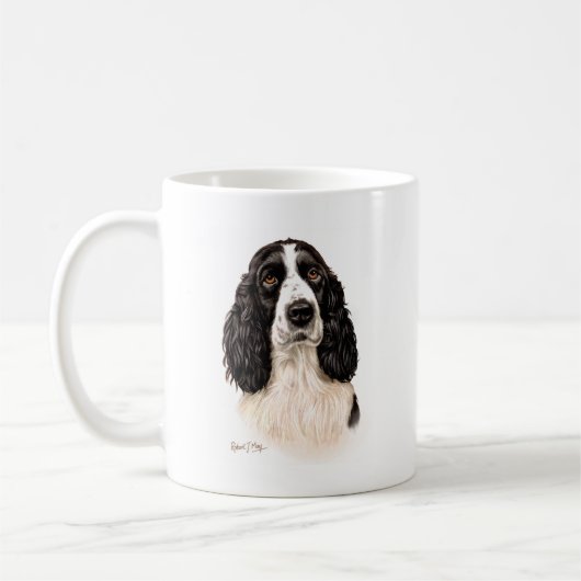 Englischer SpringerSpaniel Kaffeetasse (Links)