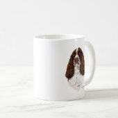 Englischer SpringerSpaniel Kaffeetasse (VorderseiteRechts)