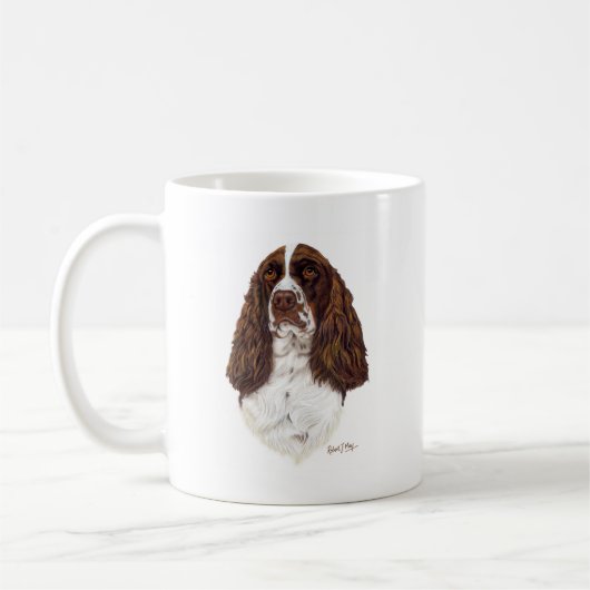 Englischer SpringerSpaniel Kaffeetasse (Links)
