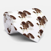 Englischer SpringerSpaniel Krawatte (Gerollt)