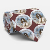 Englischer Springerspaniel-Krawatte Krawatte (Gerollt)