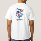 Englischer Springerspaniel-"Meilen-" T - Shirt (Rückseite)