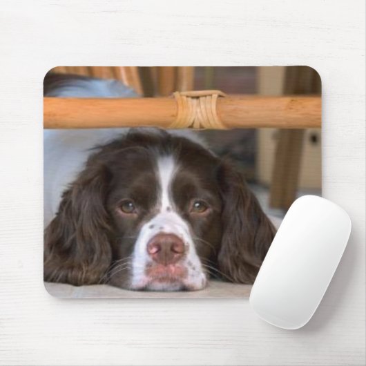 Englischer SpringerSpaniel Mousepad (Mit Mouse)