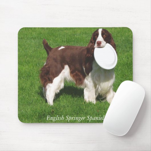 Englischer SpringerSpaniel Mousepad (Mit Mouse)