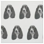 Englischer SpringerSpaniel Stoff (Muster)