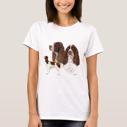 Englischer SpringerSpaniel T-Shirt (Vorderseite)