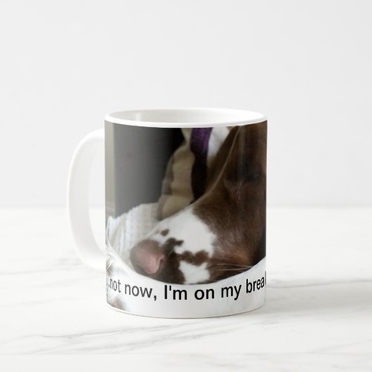 Englischer Springerspaniel-Tasse Kaffeetasse (Vorderseite Links)