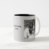 Englischer Springerspaniel-Tasse Zweifarbige Tasse (VorderseiteRechts)