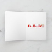 Englischer Springerspaniel-Weihnachten Feiertagskarte (Innenseite)