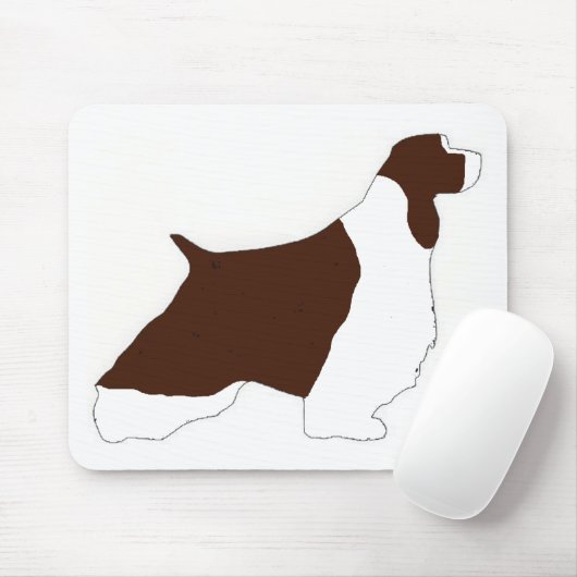 Englischer SpringerSpanielsilo Mousepad (Mit Mouse)