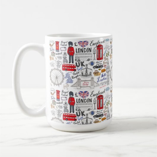 Englischer Tee Kaffeetasse (Links)