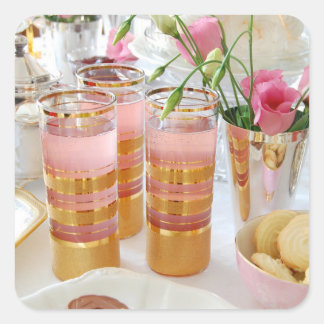 Englischer Tee Pink Lemonade Sticker