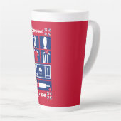 Englischer Test Cricket Milchtasse (Rechte Ecke)