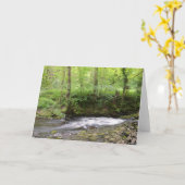 Englischer Waldstrom Karte (Gelbe Blume)