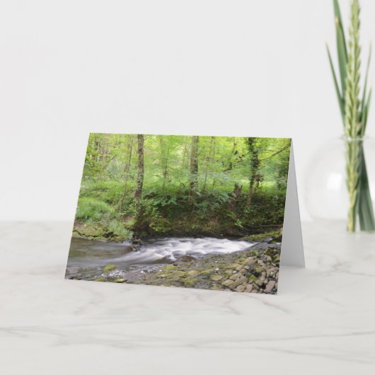 Englischer Waldstrom Karte (Vorderseite)