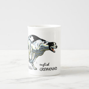 englischer Windhund Porzellantasse