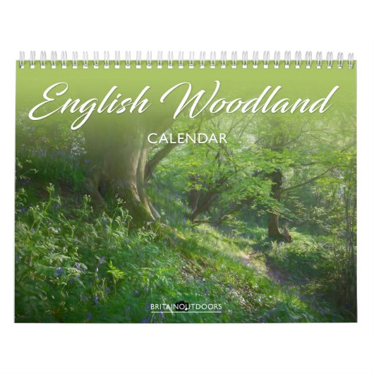 Englischer Woodland-Kalender Kalender (Titelbild)