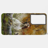 Englischer Zeichner, Kunst Samsung Galaxy Hülle (Linke Seite)