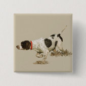 Englischer Zeiger Button (Vorderseite)