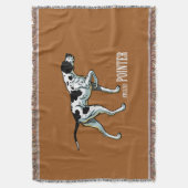 Englischer Zeiger Decke (Vorderseite Vertikal)