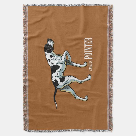 Englischer Zeiger Decke (Vorderseite Vertikal)