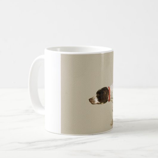 Englischer Zeiger Kaffeetasse (Vorderseite Links)