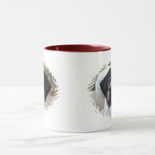 Englischer Zeiger Tasse (Zentrum)