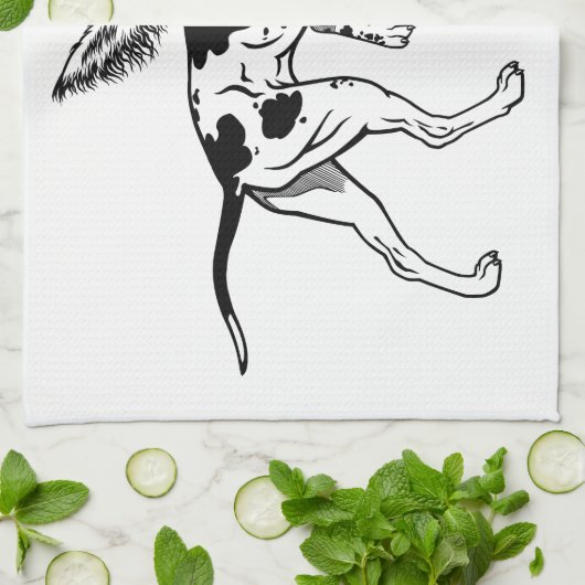 englischer Zeiger und Setter Handtuch (Gefaltet)