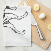 englischer Zeiger und Setter Handtuch (Viertel Falte)