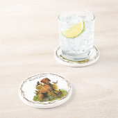 Englischer Zeiger, Vogeljagd Getränkeuntersetzer (Seite)