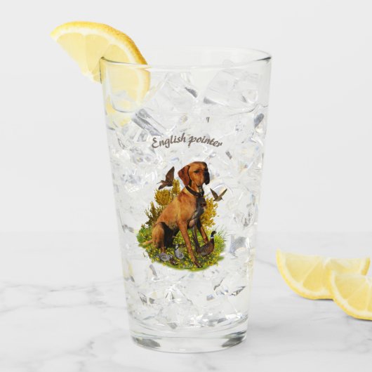 Englischer Zeiger, Vogeljagd Glas (Vorderseite Ice)