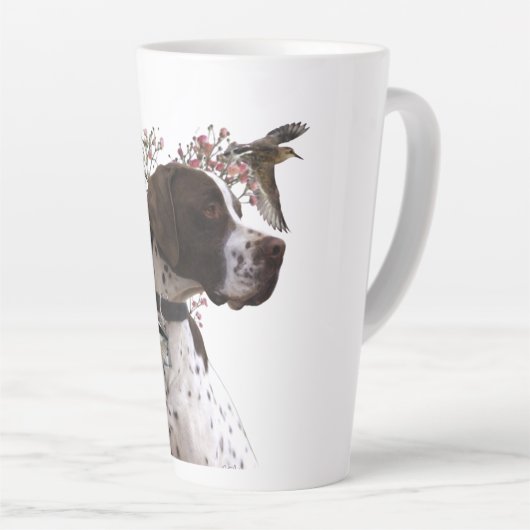 Englischer Zeiger, Vogeljagd Milchtasse (Rechte Ecke)