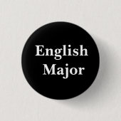 Englisches bedeutendes Button (Vorderseite)