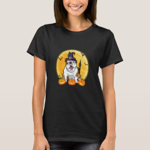 Englisches Bulldog Halloween-Shirt Kostüm für di T-Shirt