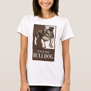 Englisches Bulldoggen-Shirt T-Shirt