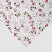 Englisches Bulldoggen-u. Seidenpapier (Ausschnitt)