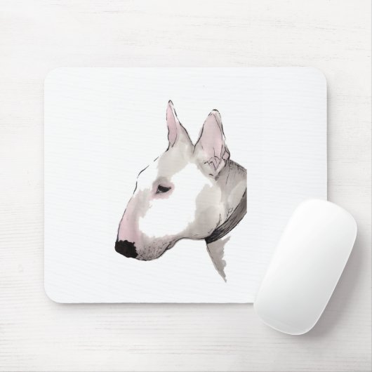 englisches Bullterrier mousemat Mousepad (Mit Mouse)