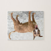 Englisches Bullterrier-Puzzlespiel Puzzle (Horizontal)