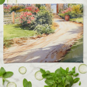 Englisches Cottage Geschirrtuch (Gefaltet)