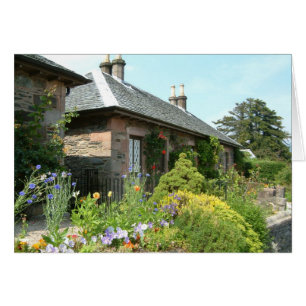 Englisches Cottage II mit Blumengarten Fotografie