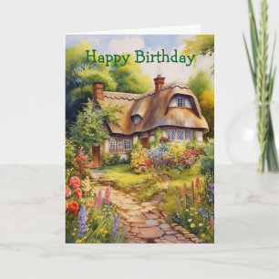 Englisches Cottage Karte