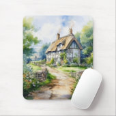 Englisches Cottage Mousepad (Mit Mouse)