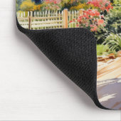 Englisches Cottage Mousepad (Ecke)
