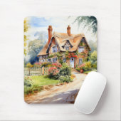 Englisches Cottage Mousepad (Mit Mouse)
