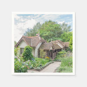 Englisches Cottage Serviette