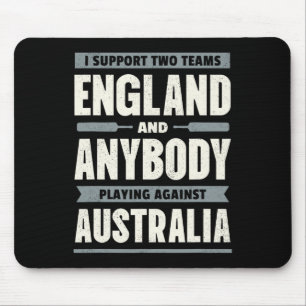 Englisches Cricket-Shirt Zwei Teams Nicht Australi Mousepad