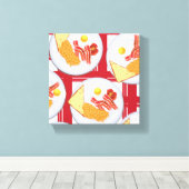 Englisches Frühstück Leinwanddruck (Insitu (Holzboden))